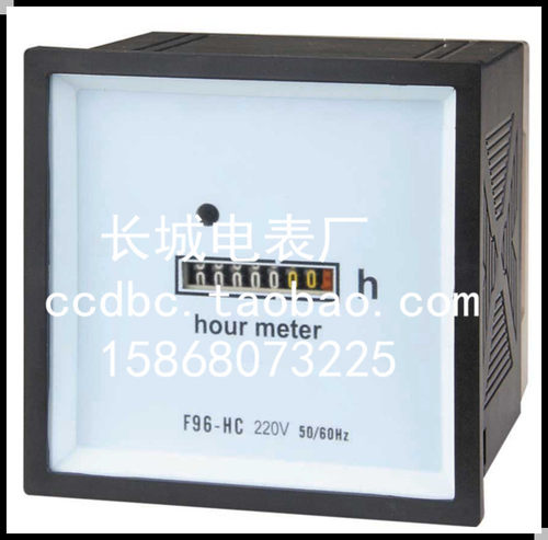 长城电表厂F96-HC 船用计时表累加计时器Q96-HC计时表