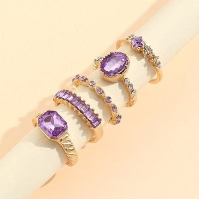 Color Rings For Charm women Metal Cool Men Ring Gift Girls