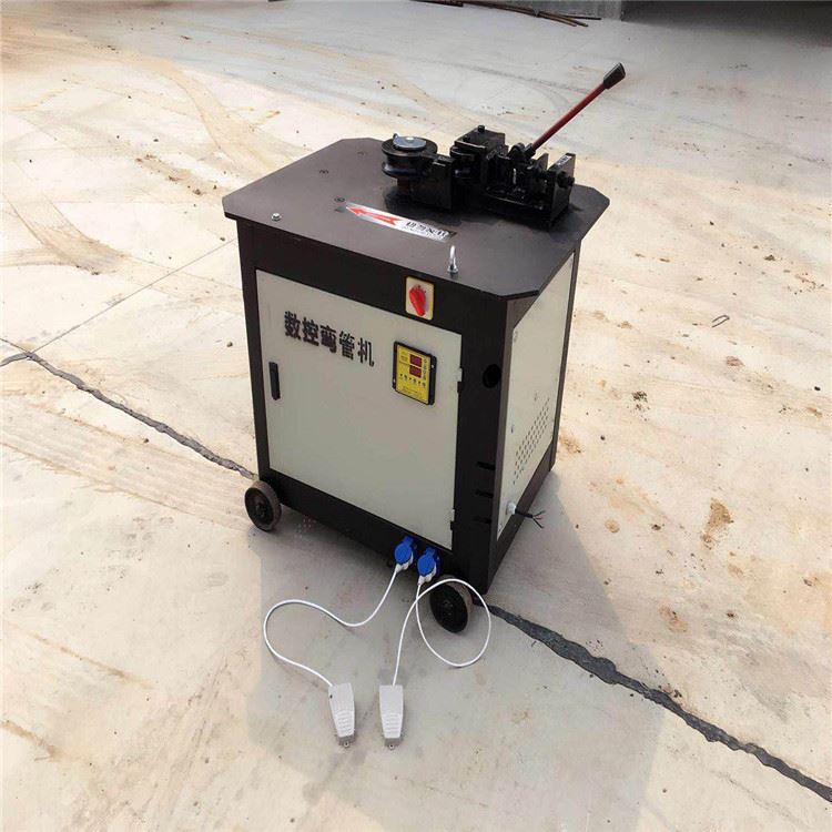 90度180度数控平台弯管机 38型方管圆管折弯机 高精度电动弯管机