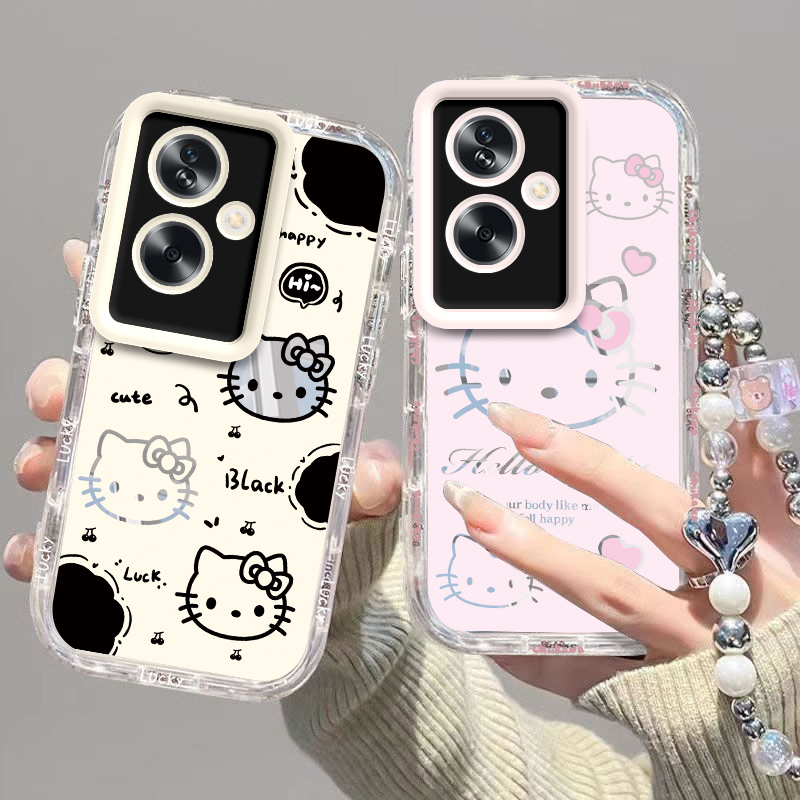 OPPOA2手机壳OPPO新款A2保护5G套A25G可爱OPA/OPPA硅胶可爱OPP0PP0PPO全包PPOA防摔OPOP男女OA/POA黑白kt猫