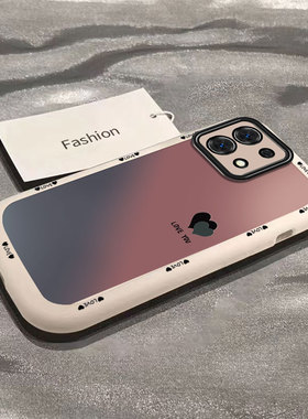 适用OPPOReno13手机壳Reno13Pro保护套reno13OPPO新款5GOPOP硅胶OPReno外壳OPPReno全包防摔男女OPO渐变爱心