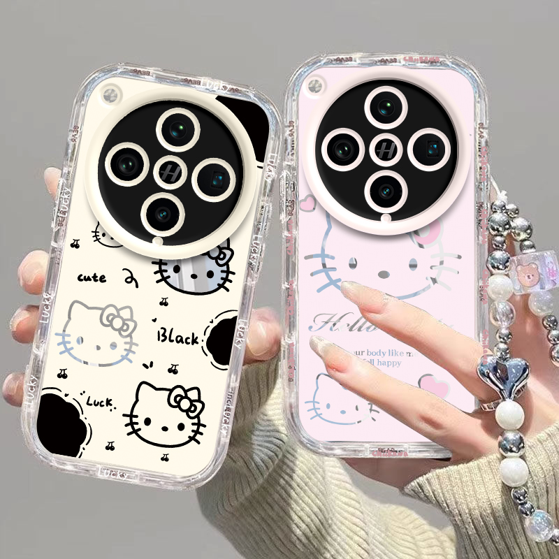 适用OPPOFindX8Pro手机壳OPPO Find X8Pr0新款FindX8Por套OPPOX硅胶0PP0FandX全包防摔OPPOFandX男女黑白kt猫