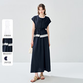 上衣气质显瘦半截裙两件套套装 2025夏装 蕾丝拼接衬衫 女