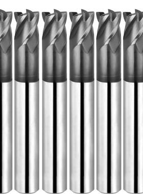 台湾65&deg;超微粒钨钢铣刀/进口铣刀/涂层铣刀二刃钨钢平刀ф1-