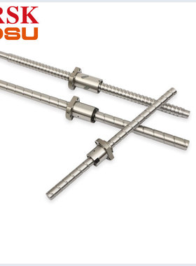 C5研磨材质CFR1滚珠丝杠SSR非标定制左右旋模组螺杆