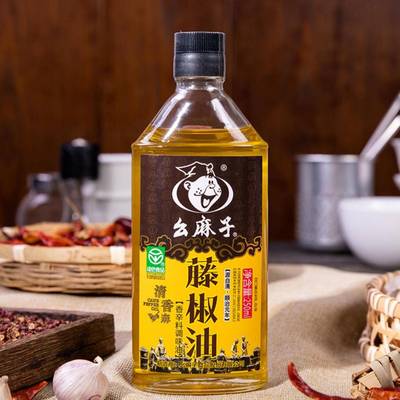 幺麻藤椒油250四川青花椒油鲜麻子椒油特麻用家米线麻油用特香