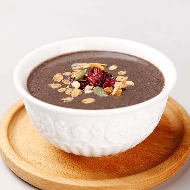 §无蔗糖 黑芝麻核桃桑葚粉营养早餐代餐粉五谷杂粮黑豆粉冲饮600