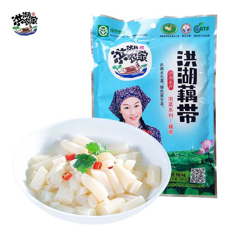 ly湖北特产泡藕带400g泡椒味藕带藕尖酸辣味酸菜泡菜包邮