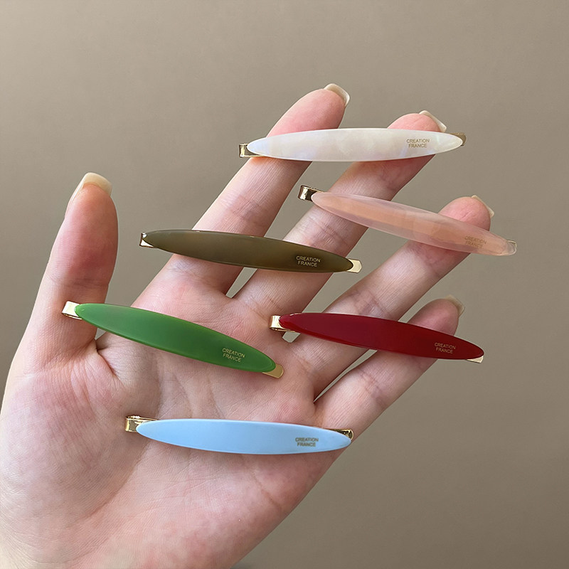 苏小北韩版醋酸一字发夹女2024新款高级感碎发收纳夹子侧边鸭嘴夹,饰品/流行首饰/时尚饰品新,发饰,淘宝优惠券,粉丝福利购,淘宝优惠卷