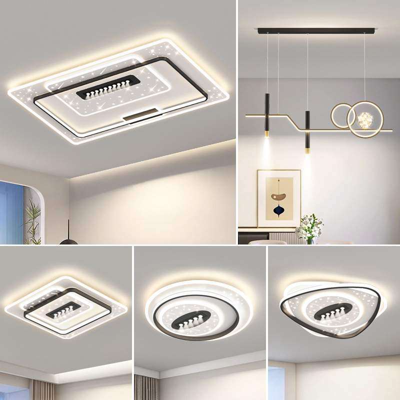 现代简约客厅灯大气led灯具北欧设计师款全光谱护眼全屋吸顶灯具,3C数码配件,USB灯,淘宝优惠券,粉丝福利购,淘宝优惠卷