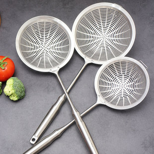 牛肉火锅漏勺304不锈钢烫涮肉神器捞勺子挂边过滤漏网打边炉专用