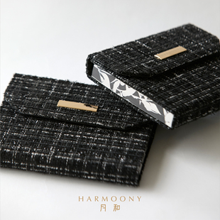 月和小香-横线随身笔记本礼品级优良纸张奢侈品