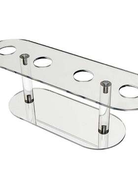 4孔椭圆亚克力透明冰淇淋架蛋筒甜筒支架ice cream display stand