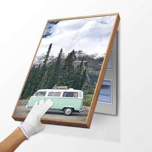 北欧风景电表箱遮挡箱装 挂画 饰画创意免打孔现代简约简易个性