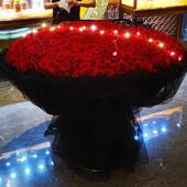 情人节365朵520朵999朵红玫瑰花束花女朋友鲜花速递同城北京配送