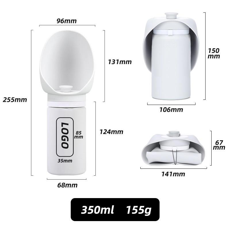 宠物用品狗狗随行水杯外出户外便携式旅行可折叠水壶遛狗用饮爆款