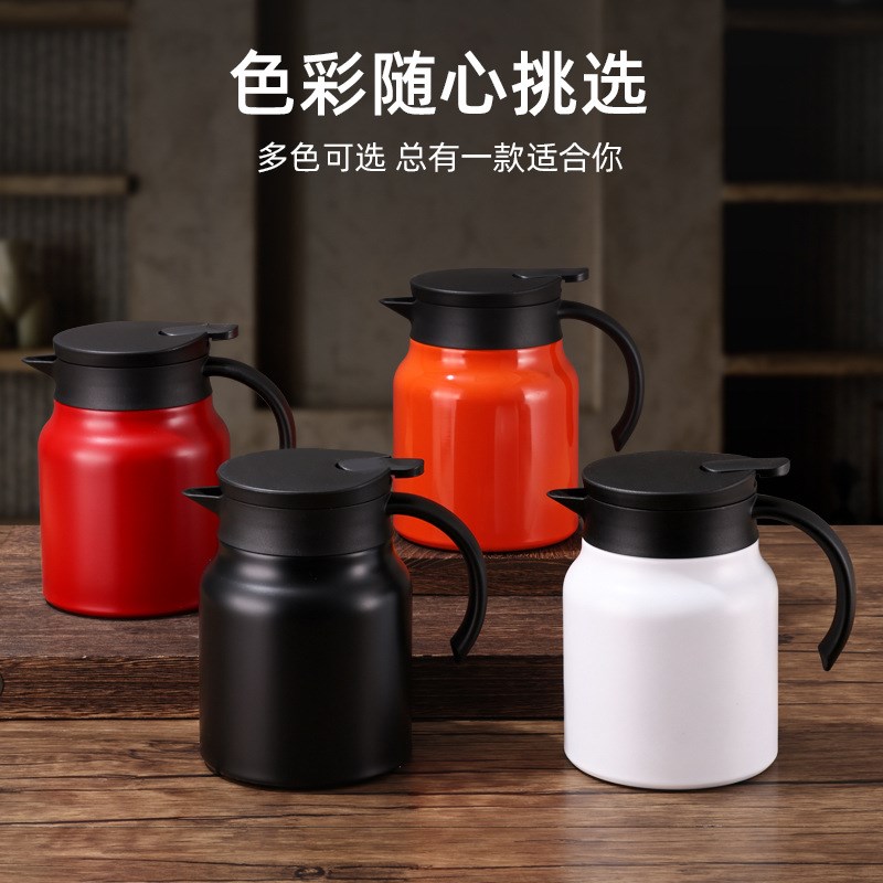 爆款焖茶壶3g16不锈钢保温壶茶水分离泡茶壶家用大容量闷茶壶