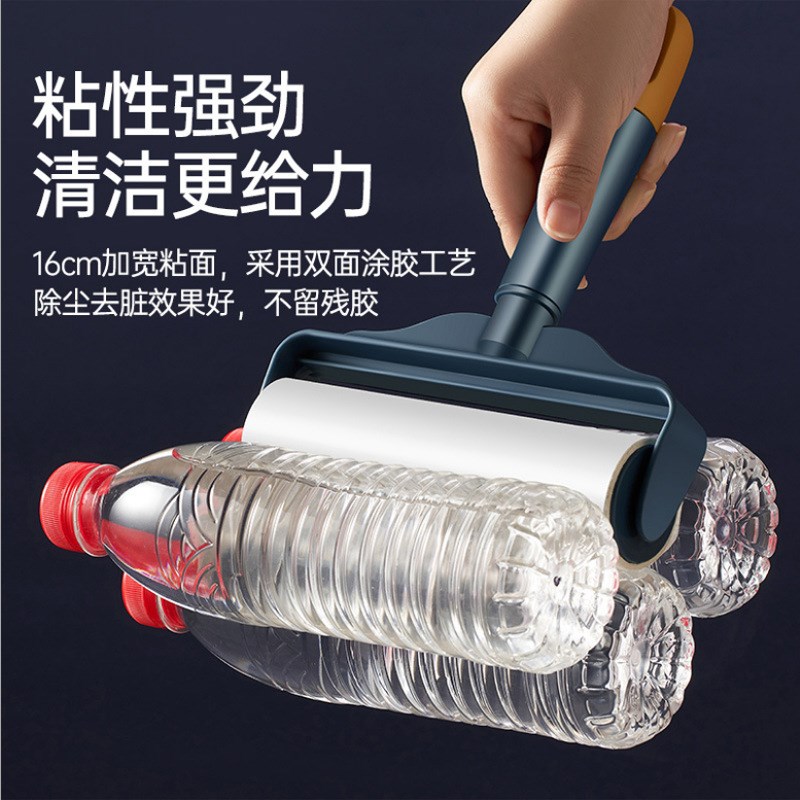 粘毛器滚筒刷神器粘毛滚撕纸替换纸粘毛卷纸N沾毛滚筒纸粘尘纸