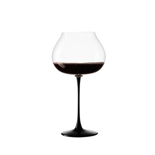 黑杆超薄手工品酒杯高脚z杯葡萄酒红酒杯水晶玻璃家用婚礼 法式
