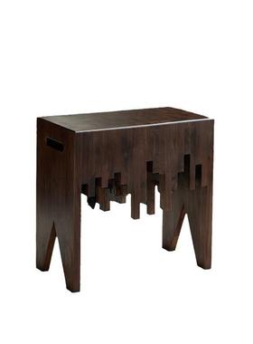 X板ZC6C69191小凳家b用凳子妆餐桌小矮凳黑胡桃木方凳小简约化凳