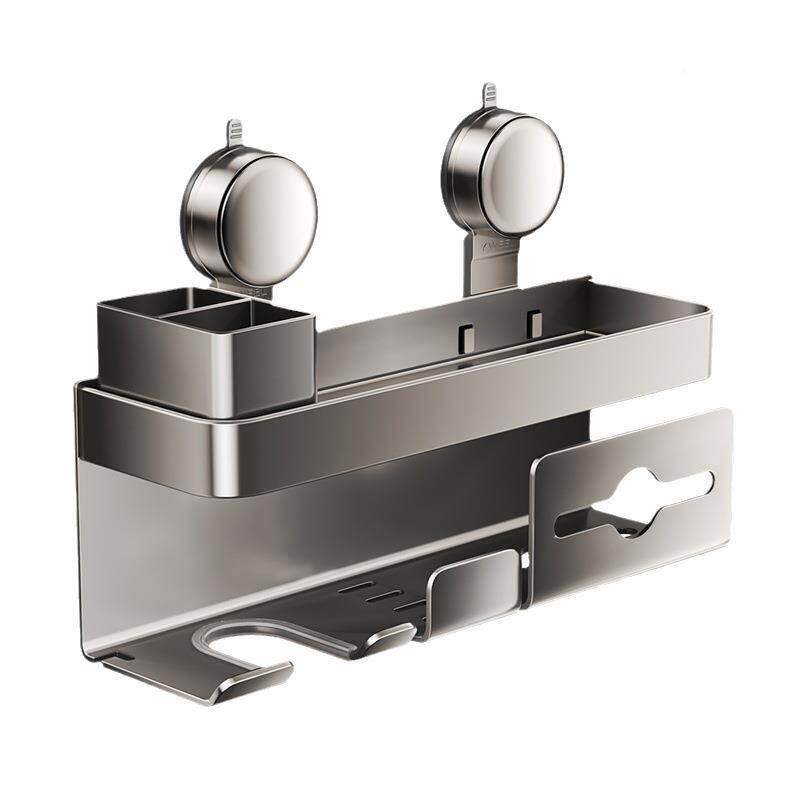 吸盘吹风支机置架免物26707打孔壁挂电吹风挂架风筒式架浴室收纳