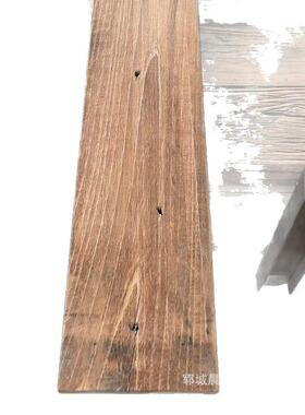 榆木门风化DC板老板楼梯踏步板老榆拼木家具木质地板榆木接老板