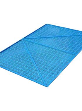 建筑层施工XPC安全爬网脚手架工地架楼层防坠冲高孔架网广州灰色