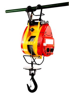 00KG*0小金刚双电动葫芦220v孔用型吊机悬挂钢丝家绳快速卷小扬机