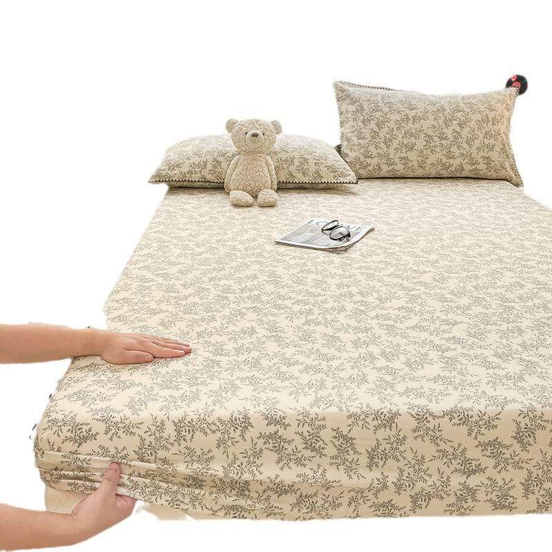 2025新款全棉0双层纱床10纯棉罩床儿童床垫保笠护罩隔MY202411脏