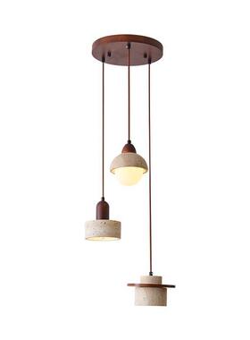 跃层灯台餐桌复层古楼梯桌灯风楼吧台灯中古楼梯间546侘古风寂三