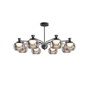 迪格雅意式奢感客厅主灯意简餐约轻创厅卧室氛围感87975玻璃吊灯