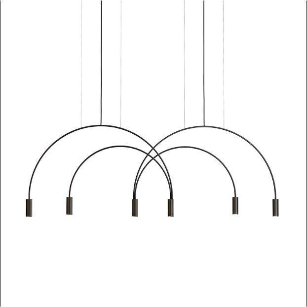 北欧设线条计几何厅吧台创意个性餐客厅卧室咖啡厅展厅led师吊灯,家装灯饰光源,智能吊灯,淘宝优惠券,粉丝福利购,淘宝优惠卷