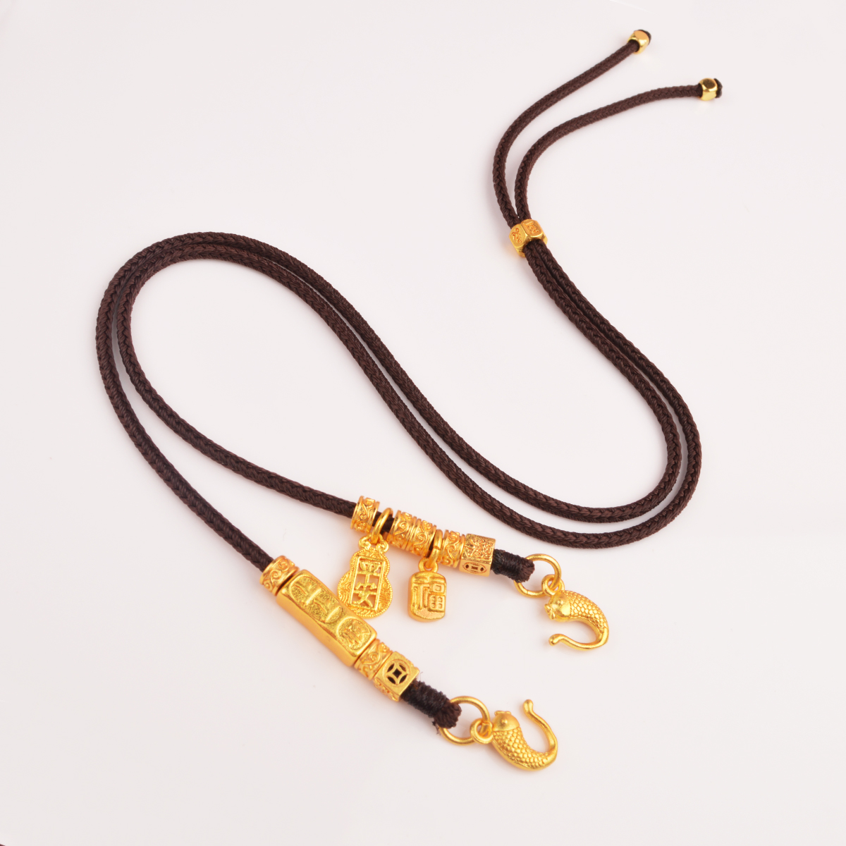 IOEKO无无双钩链女中式复古