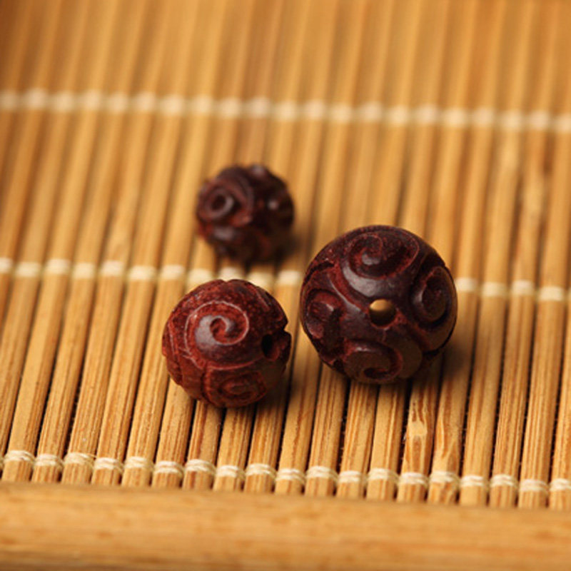 小叶紫檀木珠子圆珠回纹珠子diy文玩饰品配件材料手串隔珠散珠,饰品/流行首饰/时尚饰品新,紫檀,淘宝优惠券,粉丝福利购,淘宝优惠卷