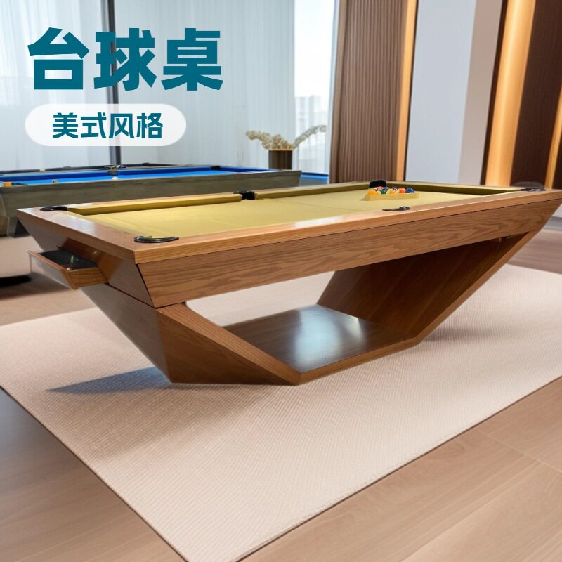 中式奢华家用台球桌大理石钢库厂家直供自动回球桌球台