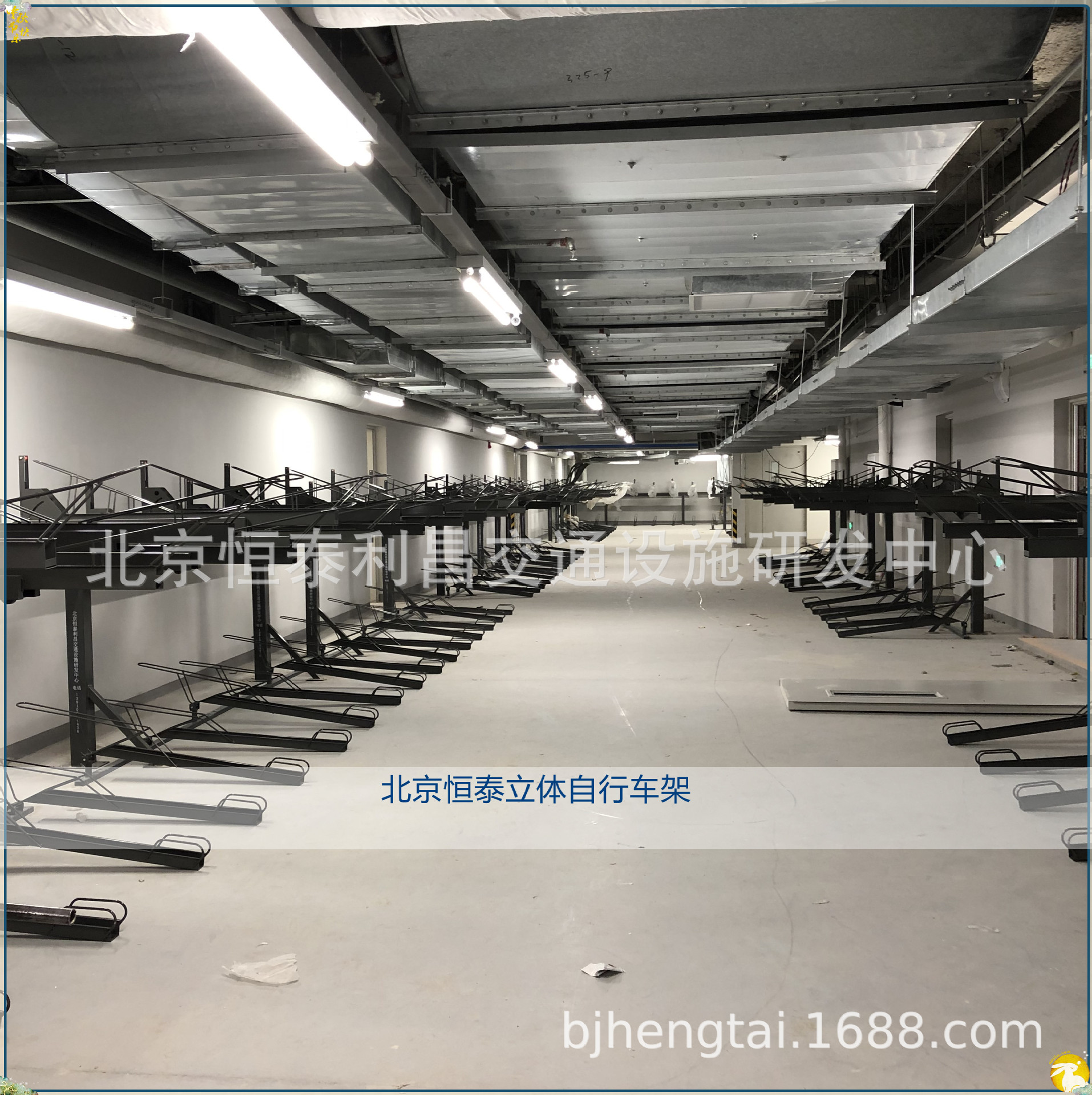 北京自行车架 双层自行车架 立体自行车架 非机动车存放架