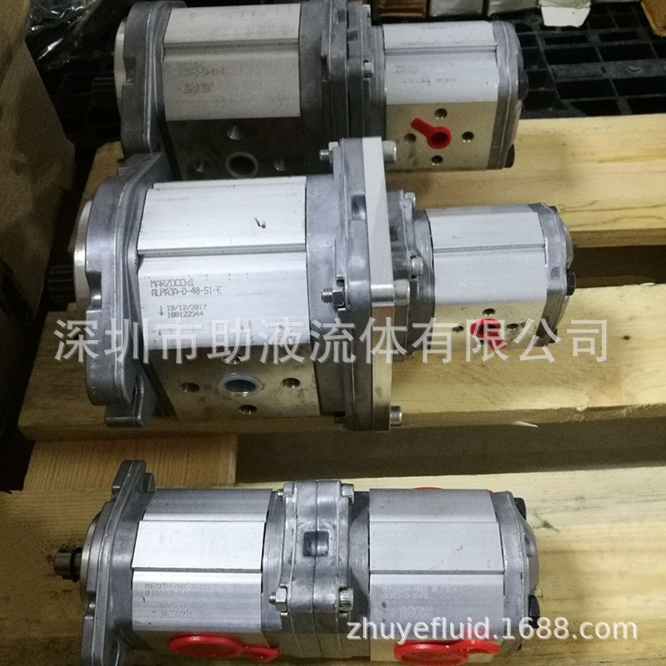 MARZOCCHI 马祖奇 双联泵 ALPA3A-D-50-S1-E + ALPP2-D-25