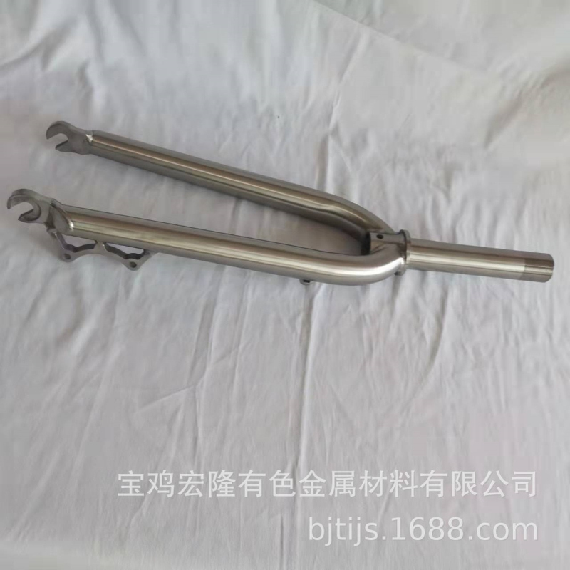 TIOK钛合金20寸折叠前叉自行车配件源头厂家越野避震避震增强版