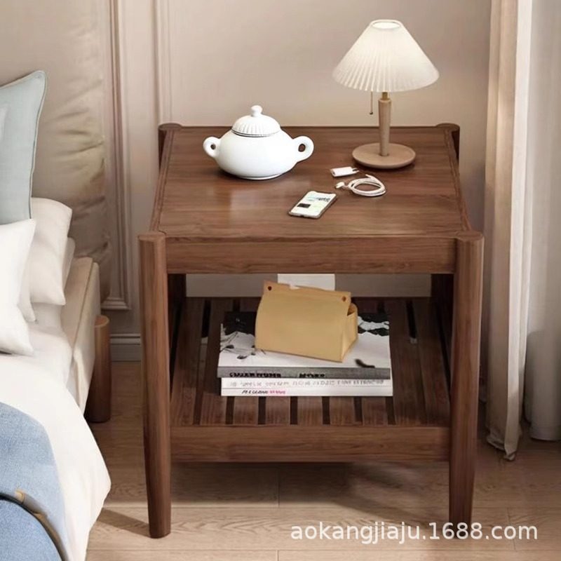实木边几客厅家用小桌子沙发茶几卧室角几床头柜小户型阳台四方桌,电子元器件市场,电线扎带/束线带,淘宝优惠券,粉丝福利购,淘宝优惠卷