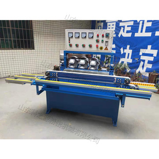 家具建筑玻璃直线磨边机 橱柜门玻璃倒角机 平板玻璃底边磨削机