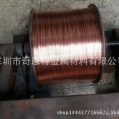 2.0mm T2轴装 超细紫铜丝Φ0.08 TU2无氧高纯度紫铜线半硬全硬全软