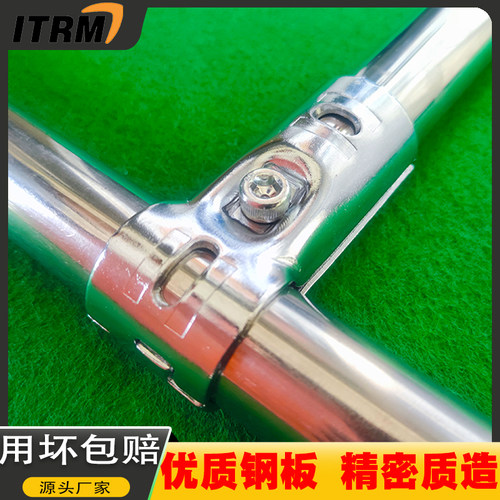 晾衣架大棚25mm32管镀锌管连接件6分紧固件圆管固定卡扣接头铁管