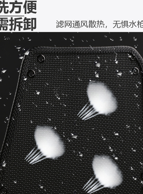 16-23款宾士V级V260vL防虫网威霆专用水箱保护网汽车中网改防尘网