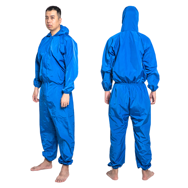 杰安莱防护服连体全身防尘服男透气防岩棉玻璃纤维W喷漆丝绵工作