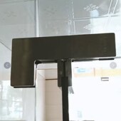 无框玻璃门夹上下门夹地弹簧门配B件下门夹点夹一字夹上下夹门夹