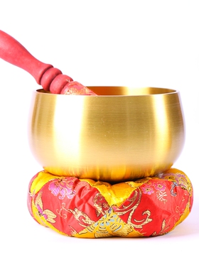 纯铜日式八吉祥铜磬瑜伽冥想颂y引磬打击乐器佛音碗引庆一套修行