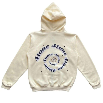 极速Star Letter Print Hoodie Men Retro Zip Up Long Sleeve Lo