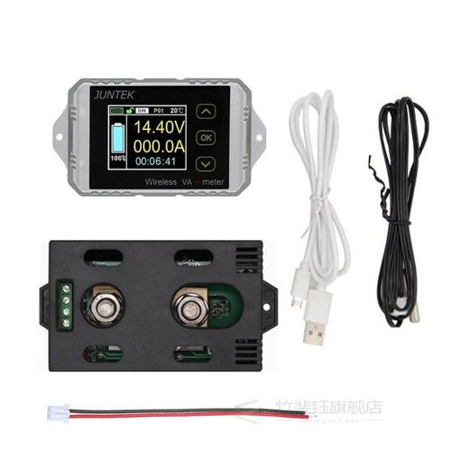 极速VAT1300 100V 300A Wireless Voltage Current Meter Car Bat