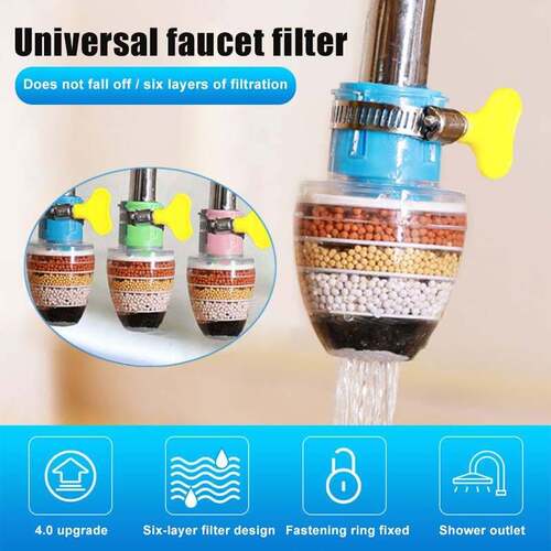 好货Universal Faucet Filter Interface Water Purification