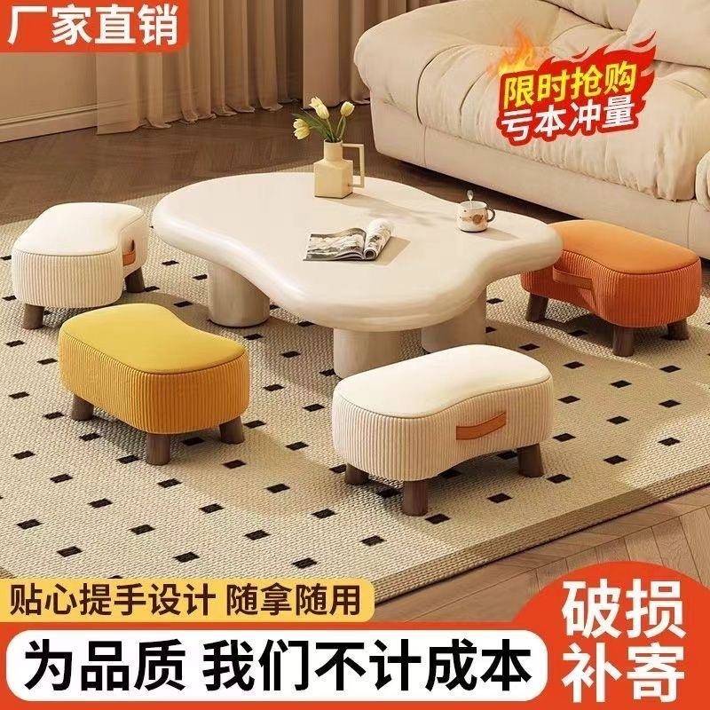 新款实木矮凳子家用矮凳换鞋凳门口脚踏凳客厅卧室个性脚踩可移动